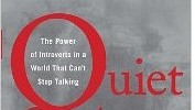 Quiet: the power of introverts in a world that can't stop talking. Susan Cain.